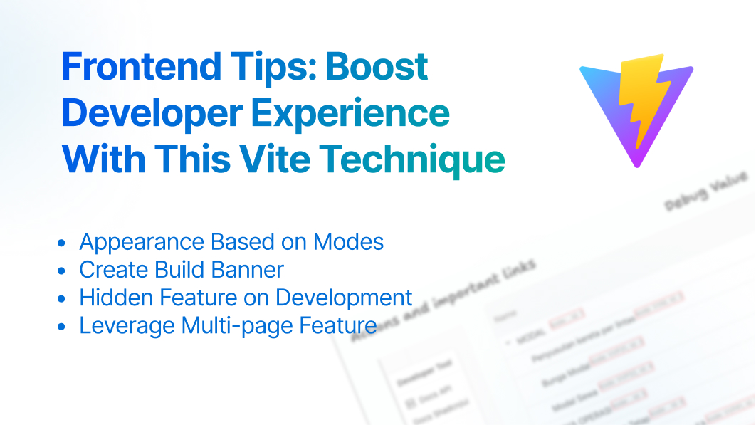 Frontend Tips: Boost Productivity With This Vite Technique